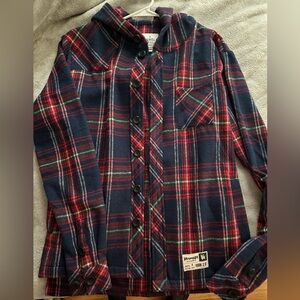 YoungLA flannel with hood
